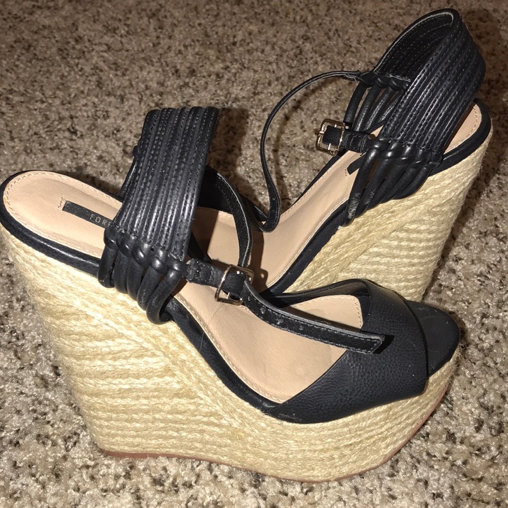 Wedge heel sandals